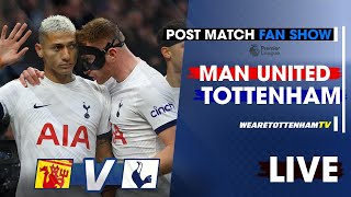 Man United Vs Tottenham • Premier League barnabyslater LIVE WATCH ALONG [upl. by Etnaid717]