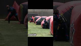 1st ball accuracy  SPBL2024 Vierumäki 2024 shorts paintball finnishpaintball paintballfi [upl. by Wolsky127]