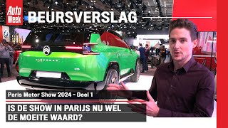 Beursverslag Paris Motor Show 2024  Deel 1 [upl. by Chesna]