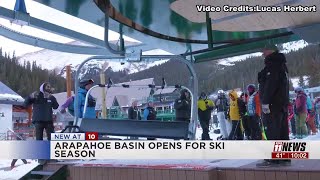 Arapahoe Basin opens for ski season [upl. by Ambler]