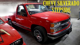 1995 Chevy Silverado Stepside 57 V8 [upl. by Laeira]