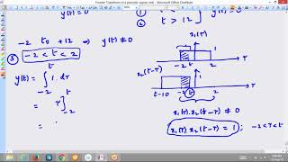 convolution of two rectangular pulses of different width  signals and systems [upl. by Dougie600]