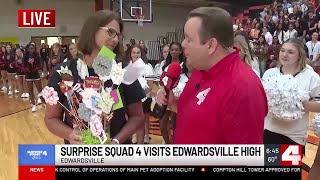 Surprise Squad live at Edwardsville High School [upl. by Aikahs]