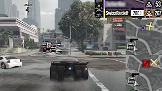 Vigilante Saves Cargo From Been Griefed by EWO Tryhard Noob GTA ONLINE [upl. by Aneehsal]