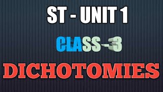 Software Testing  UNIT 1  CLASS3  DICHOTOMIES [upl. by Yalonda]