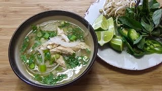 Slow Cooker Chicken Pho  Easy Pho Gai Recipe [upl. by Ennayar602]