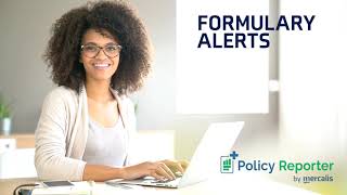 Formulary Alerts From Policy Reporter [upl. by Rogovy]