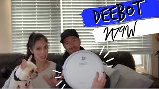 HOW TO USE THE DEEBOT N79W AND PRODUCT REVIEW  Sanders Crew [upl. by Anailil327]