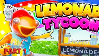 GUIDE LEMONADE TYCOON MAP FORTNITE CREATIVE  ALL QUEST AND SECRET PART 1 [upl. by Okika]