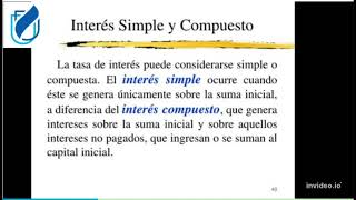 Intereses simple y compuesto [upl. by Londoner]