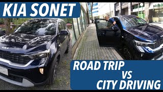 Kia Sonet Fuel Consumption Test Tagaytay Road Trip Vs BGCMakati City Driving 15 LX MT [upl. by Seaver627]