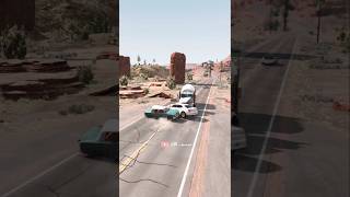 Simulate Realistic Car Crashes 241 shorts [upl. by Ahsiemat]