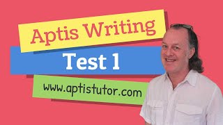 Aptis ESOL Writing Practice Test 1 with sample B2 answers  Aptis Writing Prueba 1 [upl. by Leeann]