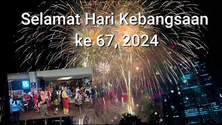 Merdeka BERNAMA l Bunga Api KLCC 2024 [upl. by Htrag]