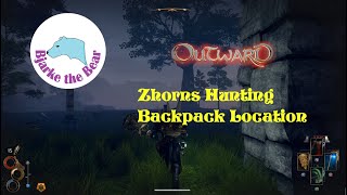 Outward Tutorial Zhorns Hunting Backpack location guide [upl. by Irvin]