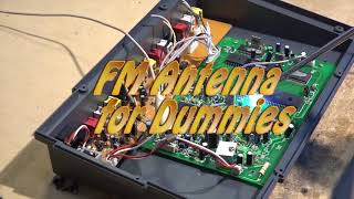 Build an indoor FM antenna for 75 ohm coax input [upl. by Bekah646]