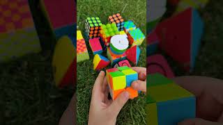 How to solve a 2x2 easy cube viral rubikscube shorts teamcubicle cubing trending cuber [upl. by Grosvenor]