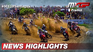 News Highlights en Français  MXGP of Sardegna 2022 MXGP Motocross [upl. by Armand275]