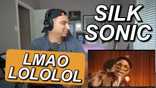 I CANT LMAOOO  SILK SONIC quotSMOKING OUT THE WINDOWquot FIRST REACTION [upl. by Zapot286]