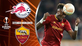 Salzburg vs Roma Extended Highlights  UEL Playoff 1st Leg  CBS Sports Golazo  Europe [upl. by Nuahsel107]