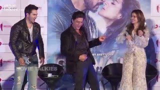 DILWALE Song Launch  Shahrukh Khan Kajol Kriti Sanon Varun Dhawan [upl. by Annohsat]