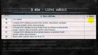 Godišnja prijava poreza na dohodak u FBiH Chronos Edukacija [upl. by Barbee]