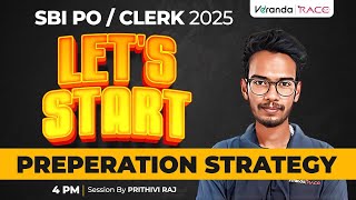 TARGET SBI PO  CLERK 2025  PREPARATION STRATEGY  PRITHIVI RAJ [upl. by Enimrej]