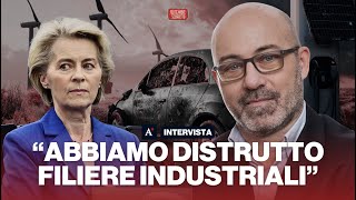 “FOTOVOLTAICO EOLICO ERA FISICAMENTE SBAGLIATO” cingolani vonderleyen green greendeal europa [upl. by Torrlow]