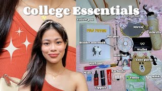 Whats in My Bag Sophomore Edition 📖 School Essentials amp MustHaves 🌸 [upl. by Pedersen]