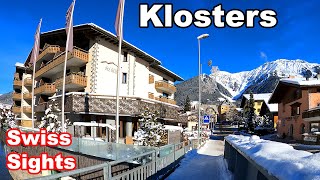 Klosters Switzerland 4K Winter Village Schweiz [upl. by Persian130]