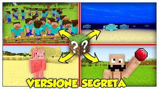 LA VERSIONE SCONOSCIUTA E PROIBITA DI MINECRAFT ITA [upl. by Aivlys165]