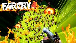 200 ENEMIGOS EN UN AGUJERO  FAR CRY 4 [upl. by Essej]