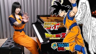 RIP Akira Toriyama 🟠DRAGON BALL LYRICAL PIANO MEDLEY🟠 Rus Piano🐉 [upl. by Mueller]