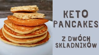 KETO PANCAKES  pankejki z dwóch składników [upl. by Federica338]