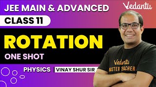 Rotational motions  One Shot  Class 11  JEE Main 2025  Vinay Shur sir  Vedantu [upl. by Shelagh]