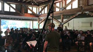 Casey Driessen conducts the Blue Ridge Fiddle Camp Orchestra [upl. by Yenttirb814]