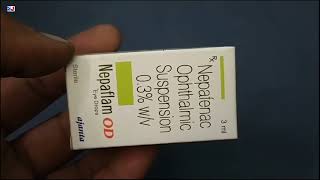 Nepaflam OD Eye Drops  Nepafenac Ophthalmic Suspension 03 wv  Nepafenac Eye Drops  Nepaflam OD [upl. by Verlie]