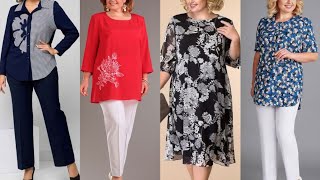 TOP 50 AMAZING CREATIVE IDEAS OF BEAUTIFUL TRENDY PLUS SIZE OUTFITSNEW ATTRACTIVE IDEAS [upl. by Wolsky492]