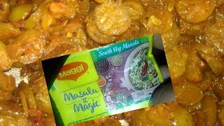 Maggi magic masala kovakai fry [upl. by Alebasi]