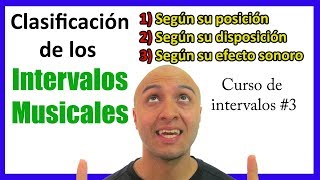 Clasificación de los INTERVALOS  CURSO INTERVALOS 3 [upl. by Loats217]