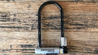 How to lock your bike Unboxing the Kryptonite kryptolok bike lock [upl. by Willem]