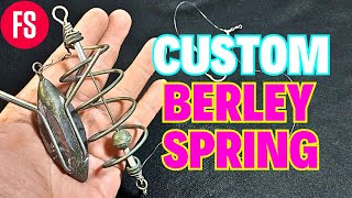 How to Make Your Own  CUSTOM BERLEY SPRING  Fishing  Fishing Video  Homemade Surf Fishing Tackle [upl. by Blight]