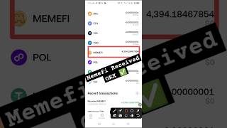 Memefi Received OKX  How To Check Memefi Token Received OKX Guide ✅ memefiairdrop [upl. by Cottrell]