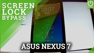 How to Hard Reset ASUS Nexus 7  Bypass Pattern  Resetore Settings [upl. by Rollins]