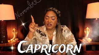 CAPRICORN – A Message Meant to Reach You Right Now  NOVEMBER 2023  Psychic Tarot Reading [upl. by Aisitel954]