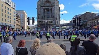 South Belfast Young Conquerors Flute Band  Glasgow Boyne Celebrations 6thJuly 2024 [upl. by Buffum]