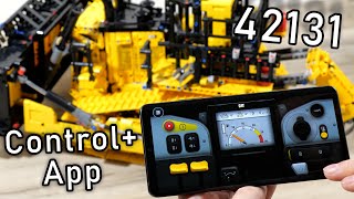 LEGO 42131 Application  LEGO Cat D11 Bulldozer  LEGO Technic Control App Review  42131 LEGO 2021 [upl. by Boykins]