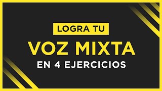 Cómo cantar con VOZ MIXTA · 4 Fases REVELADAS [upl. by Miran]