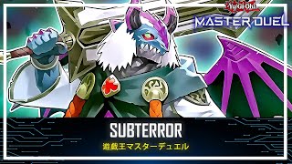 Subterror  Guru Control  Terrors in the Hidden City  Ranked Gameplay YuGiOh Master Duel [upl. by Ydnat]