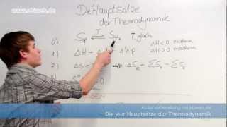 Hauptsätze der Thermodynamik  Abitur Chemie Grundlagen [upl. by Arika]